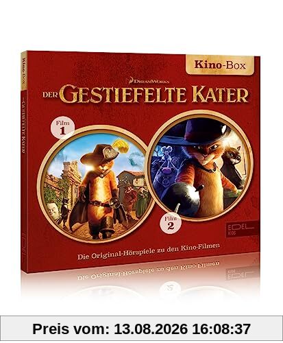 Der gestiefelte Kater - Kino-Box (1 + 2) - Die Original-Hörspiele zu den Kinofilmen