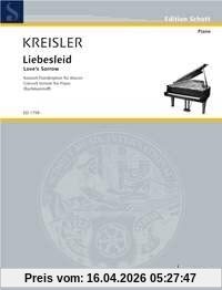 Alt-Wiener Tanzweisen: No. 2 Liebesleid. Piano.