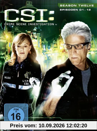 CSI: Crime Scene Investigation - Season 12.1 [3 DVDs]