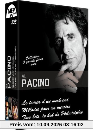 Coffret al pacino : le temps d'un week end ; melodie pour un meurtre ; two bits, le kid de philadelphie [FR Import]