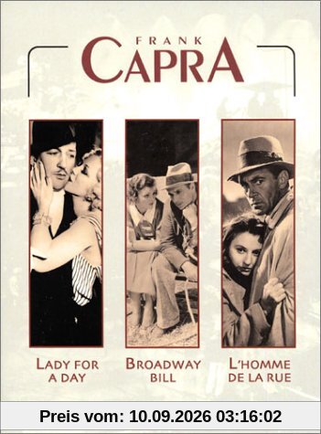 Coffret Frank Capra 3 DVD : La Course de Broadway Bill / Grande dame pour un jour / L'Homme de la rue