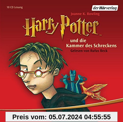 Harry Potter und die Kammer des Schreckens (Harry Potter, gelesen von Rufus Beck, Band 2)