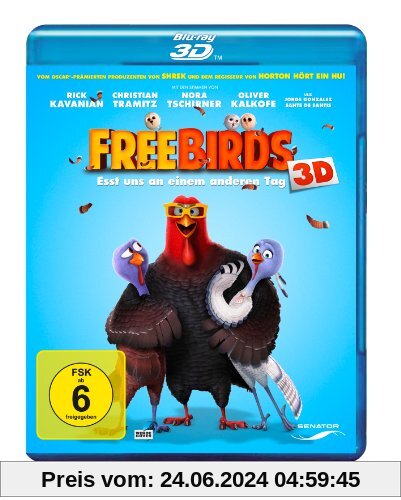 Free Birds - Esst uns an einem anderen Tag  (inkl. 2D-Version) [3D Blu-ray]