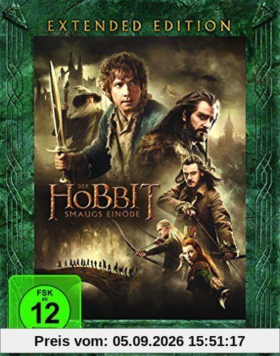 Der Hobbit: Smaugs Einöde Extended Edition [Blu-ray]