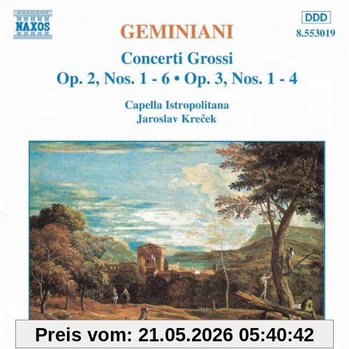 Jaroslav Krecek Geminiani Concerto Grossi Krece