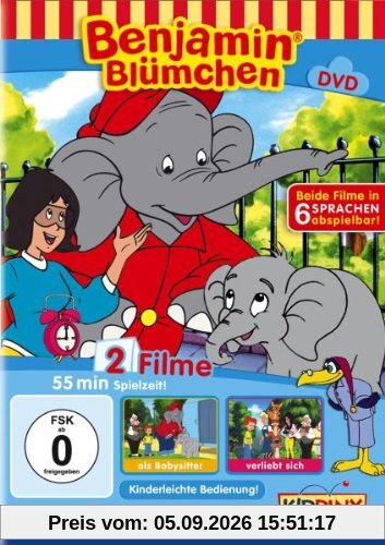 Benjamin Blümchen - Als Babysitter/Verliebt sich [2 DVDs]