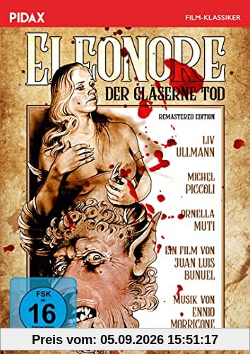 Eleonore - Der gläserne Tod (Léonor) - Remastered Edition / Starbesetzter Gothic-Horrorfilm von Juan Luis Buñuel (Pidax Film-Klassiker)