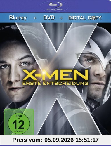 X-Men - Erste Entscheidung (+ DVD + Digital Copy) [Blu-ray]