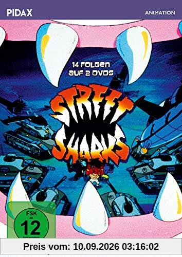 Street Sharks, Vol. 3 / Weitere 14 Folgen der Zeichentrickserie (Pidax Animation) [2 DVDs]