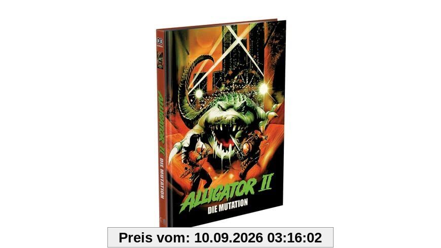 Alligator 2 - Die Mutation - Mediabook - Limited 2-Disc 500 Edition Cover A (Blu-ray + DVD)