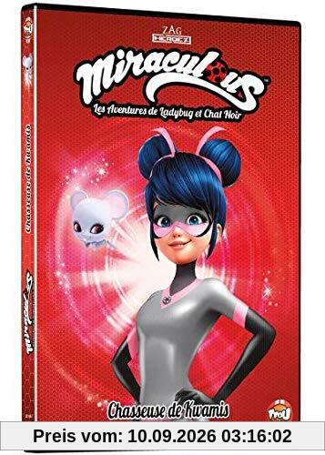 Miraculous, les aventures de ladybug et chat noir, vol. 15 : chasseuse de kwamis [FR Import]