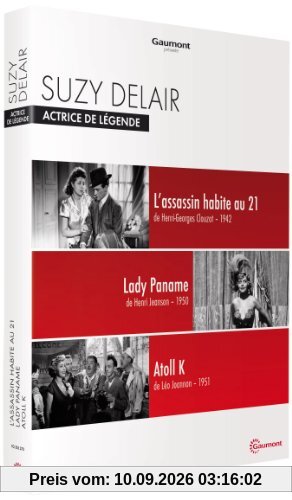 Coffret suzy delair : l'assassin habite au 21 ; lady paname ; atoll k [FR Import]