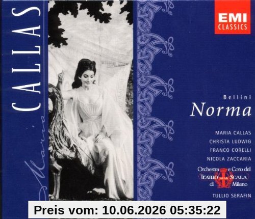 Bellini: Norma (Gesamtaufnahme(ital.),Aufnahme Mailand 1960)