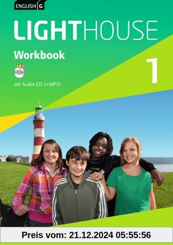 English G LIGHTHOUSE - Allgemeine Ausgabe: Band 1: 5. Schuljahr - Workbook mit CD