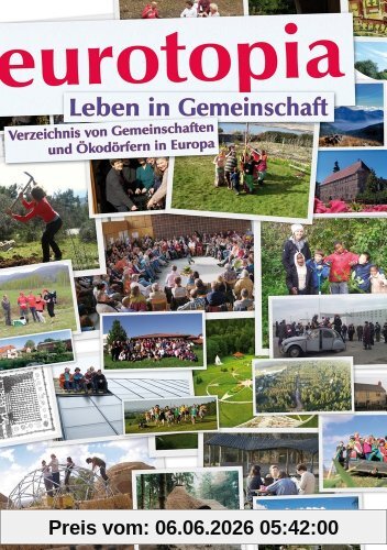 Michael Würfel Eurotopia-Verzeichnis 2014, Gemeinschaften Und Ökodörfer In Europa