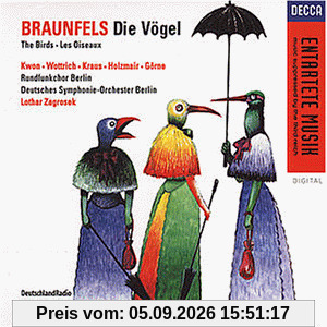 Walter Braunfels: Die Vögel (Opern-Gesamtaufnahme) (2 CD)