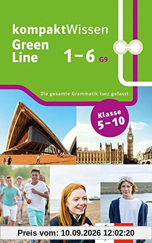 Green Line 1-6 kompaktWissen G9 (ab 2019): Die gesamte Grammatik kurz gefasst (Green Line kompaktWissen)