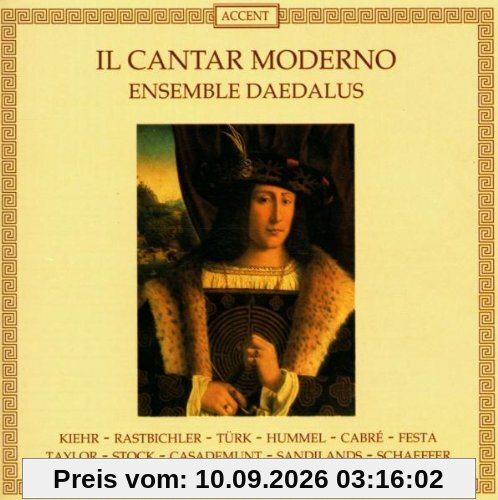 Il cantar moderno (Venezianische und neapolitanische Lieder des 15. Jahrhunderts)