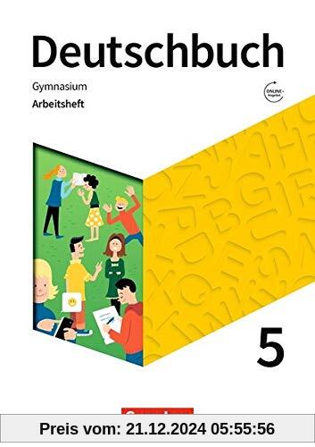 Deutschbuch Gymnasium - Zu den Ausgaben Allg. Ausg., NDS - Neue Ausgabe: 5. Schuljahr - Arbeitsheft mit Lösungen