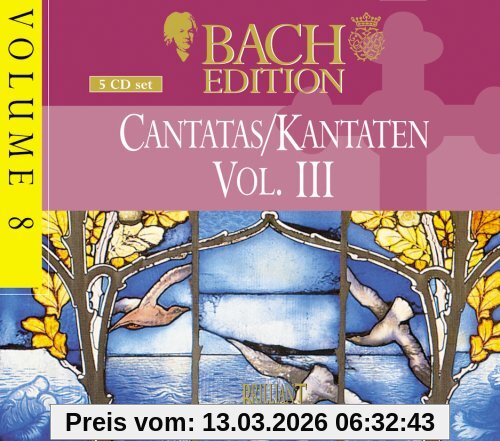 Various Bach Edition, Vol.8 Kantaten Iii 5-Cd