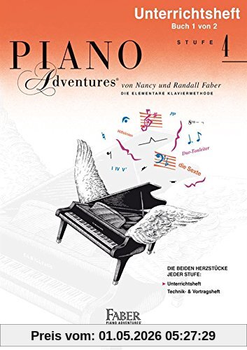 Piano Adventures: Unterrichtsheft 4