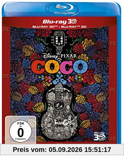 Coco - Lebendiger als das Leben! (3D Blu-ray +Blu-ray 2D)