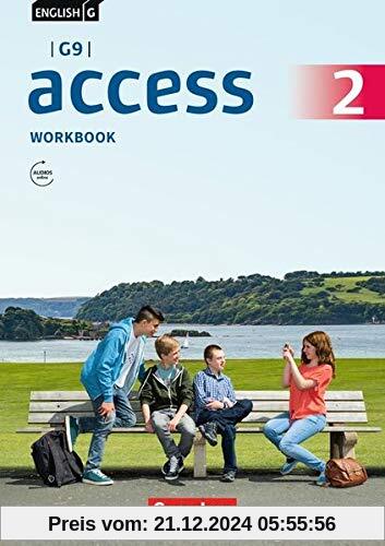 English G Access - G9 - Ausgabe 2019: Band 2: 6. Schuljahr - Workbook mit Audios online