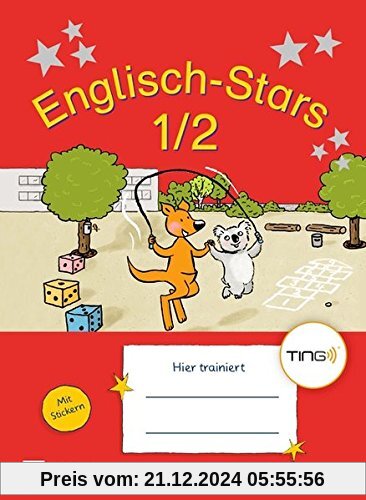 Englisch-Stars - TING-Ausgabe: 1./2. Schuljahr - Übungsheft