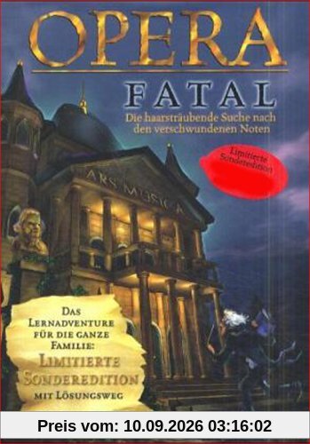 Opera fatal: Die haarsträubende Suche nach den verschwundenen Noten - Limitierte Sonderedition mit Lösungsweg