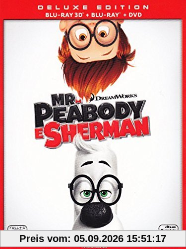 Mr. Peabody e Sherman (2D+3D+DVD) [3D Blu-ray] [IT Import]