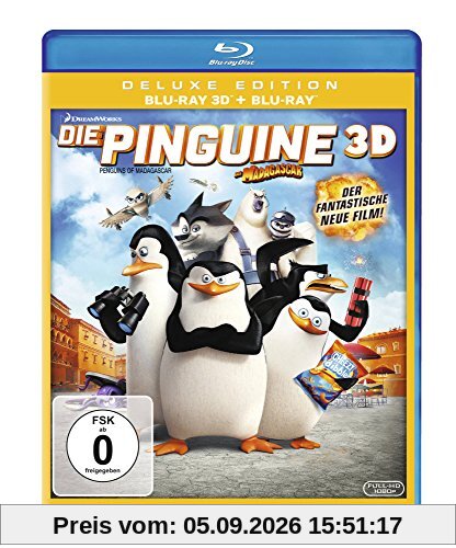Die Pinguine aus Madagascar [3D Blu-ray]