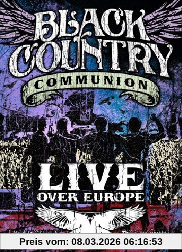 unbekannt Black Country Communion Live Over Europe (2-Dvd)