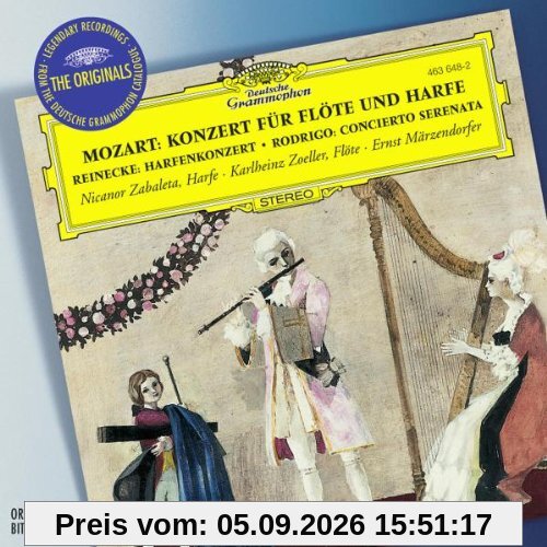 Konzert für Flöte und Harfe/+