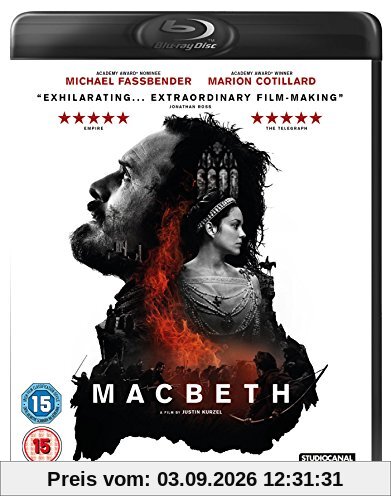 Macbeth [Blu-ray] UK-Import, Sprache-Englisch.