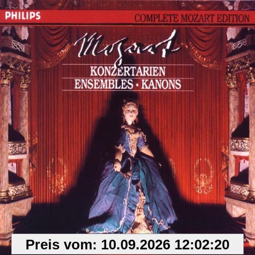Die vollständige Mozart-Edition Vol. 23 (Konzertarien, Ensembles, Kanons)