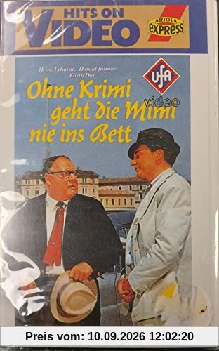 Ohne Krimi geht die Mimi nie ins Bett [VHS]
