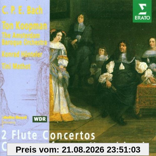 Hünteler Flötenkonzert Wq 166, 169 / Konzert Für 2 Cembalo