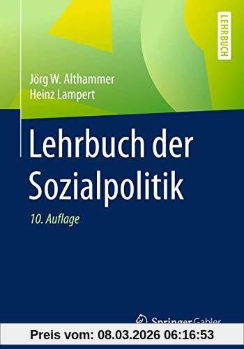 Jörg Althammer Lehrbuch Der Sozialpolitik (Springer-Lehrbuch)