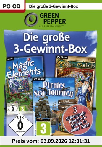 Die große 3-Gewinnt-Box [Green Pepper]