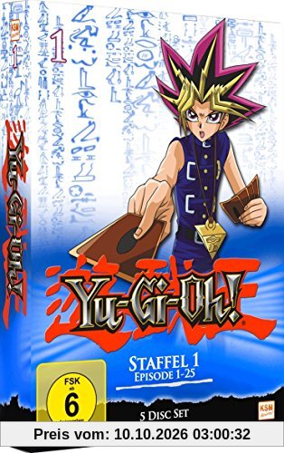 Yu-Gi-Oh - Staffel 1 - Box 1 (Episode 01-25)(5 Disc Set)