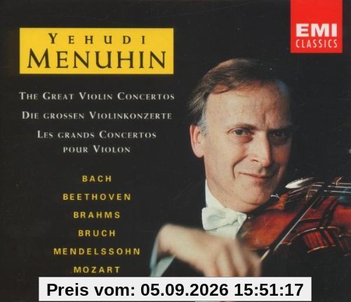 Yehudi Menuhin spielt große Violinkonzerte