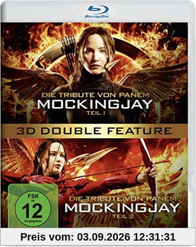 Die Tribute von Panem - Mockingjay Teil 1+2 Double Feature [3D Blu-ray]