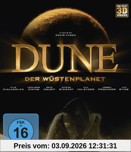 Dune - Der Wüstenplanet (inklusive 3D-Version) [Blu-ray]