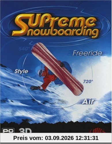 Supreme snowboarding