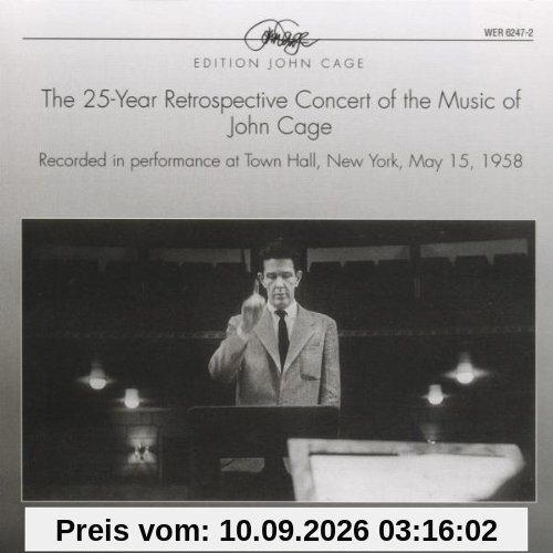 The 25-Year Retrospective Concert (Town Hall, New York 15.5.1958)