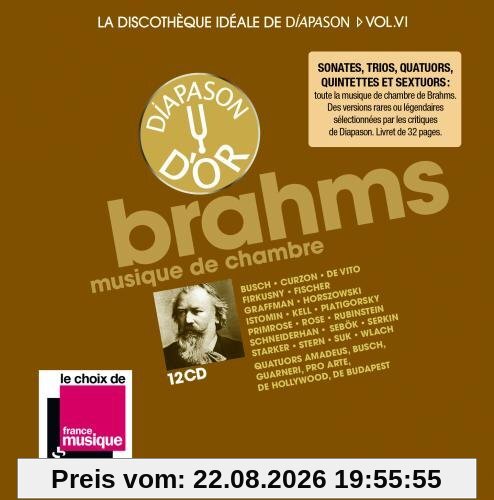 Josef Suk La Discothèque Idéale De Diapason, Vol. 6 / Brahms , Musique De Chambre.