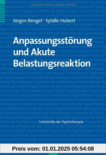 Anpassungsstörung und akute Belastungsreaktion