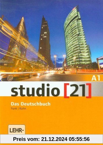 studio [21] - Grundstufe: A1: Gesamtband - Das Deutschbuch (Kurs- und Übungsbuch mit DVD-ROM): DVD: E-Book mit Audio, in