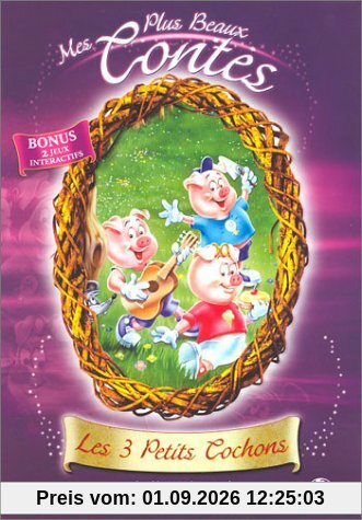 Mes plus beaux contes : Les 3 petits cochons [FR Import]