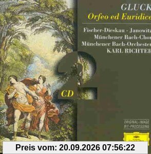 Karl Richter Gluck, Orfeo Ed Euridice (Gesamtaufnahme) (ital.)